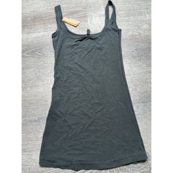 SKIMS Tops - NWT Skims Scoop Neck Tank Top Sleeveless Soft Stretch Gray Size XXS